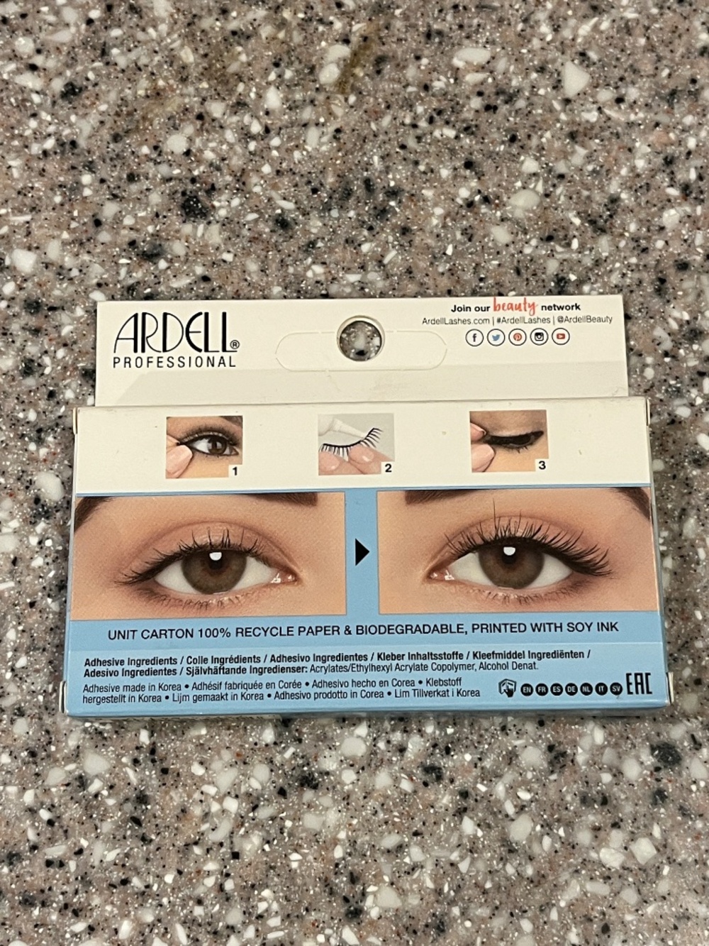 Ardell Light As Air 521 False Lashes + DUO Clear Adhesive | NIB - Picture 7 of 9